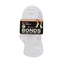 Bonds Womens Logo Light No Show Size 3 - 8 | 4 pack