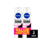 Nivea Black And White Twin Pack Aerosol Deodorant | 500mL