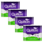 4 X Quilton 3 Ply Floral Print Soft Double Length Toilet Paper | 9 pack