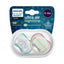 Philips Avent Soother Air Nighttime Mix Bpa Free 0-6 Months | 2 Pack