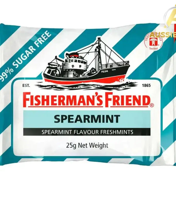12 x Fisherman's Friend Spearmint Freshmints 25g - Aussibazaar
