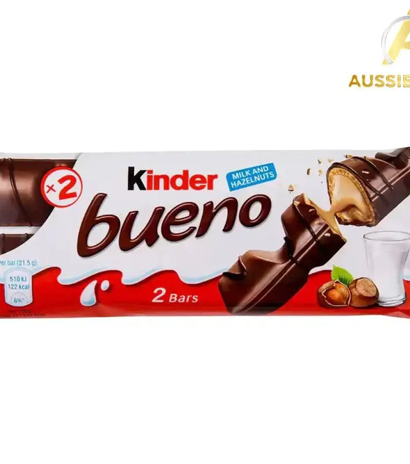 30 x Kinder Bueno Banded Chocolate Bars 43g - Aussibazaar