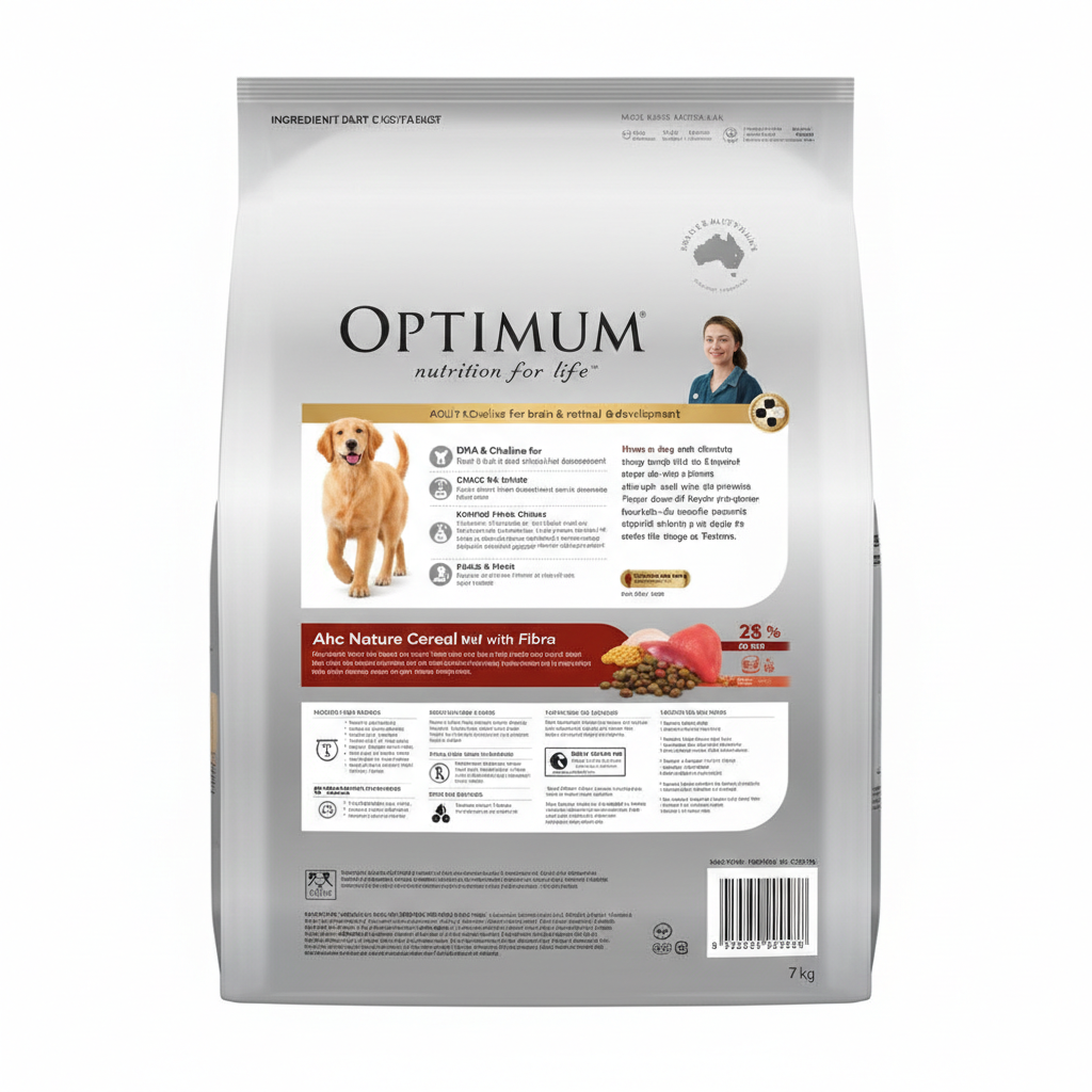 2 x Optimum Adult All Breed Dog Food 7kg Beef Vegetables & Rice Secondary image