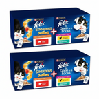 Felix As Good As It Looks Cat Food 48x85g Mixed Jelly Pouches