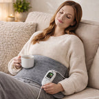 Electric Heating Waist Belt Thermal Pad Adjustable Back Warmer