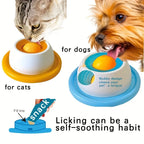 Pet Lick Mat Slow Feeder for Dogs & Cats Interactive Treat Bowl