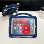 Kids iPad Case Silicone Rotating Stand Shockproof Cover