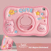 Kids iPad Case Silicone Rotating Stand Shockproof Cover
