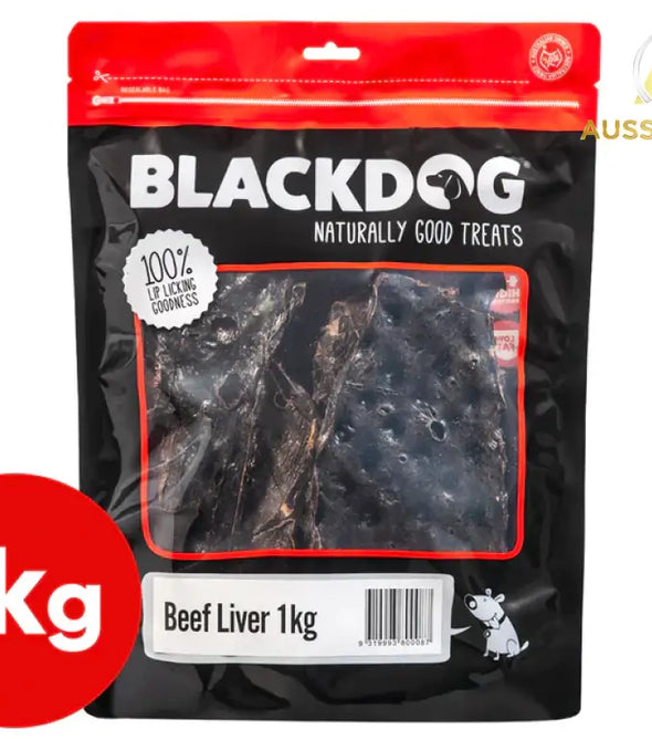 Blackdog Beef Liver 1Kg Pet Food