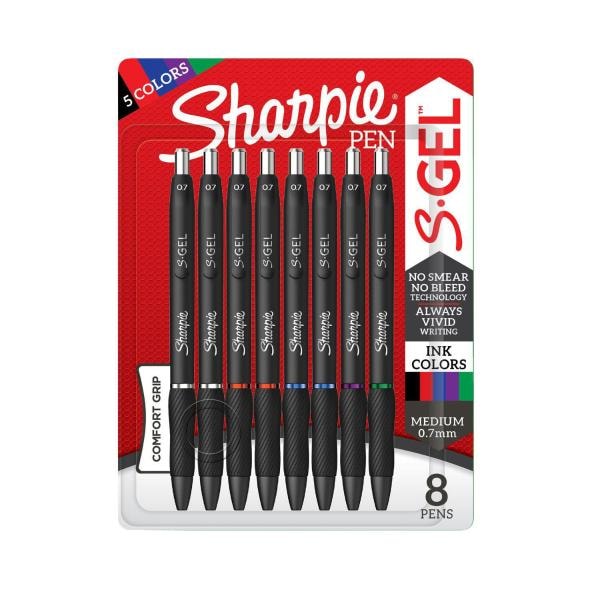 Sharpie S-gel Pens Assorted | 8 pack Main image