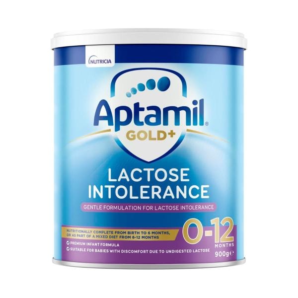 Aptamil Gold+ Lactose Intolerance Baby Infant Formula From Birth To 12 Months | 900g