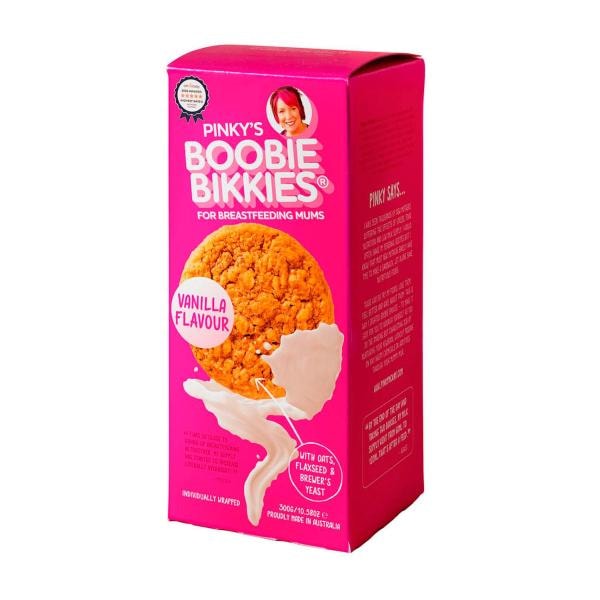 Boobie Foods Bikkies Vanilla | 300g Main image