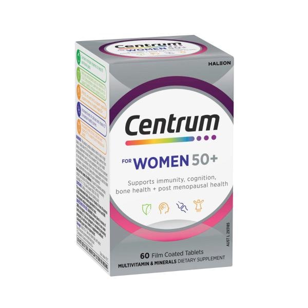 Centrum For Women 50+ Multivitamin | 60 Pack