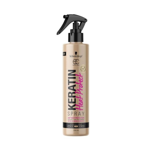 Schwarzkopf Extra Care Keratin Heat Protect Spray | 250mL Main image