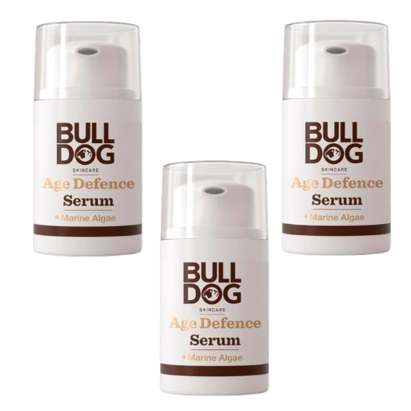 3 x Bulldog Skincare Age Defence Serum | 50mL