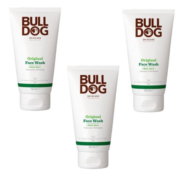 4 x Bulldog Original Face Wash Skincare For Men | 150mL Main image