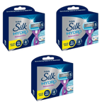 3 x Schick Hydro Silk Blade Refills Value | 8 Pack