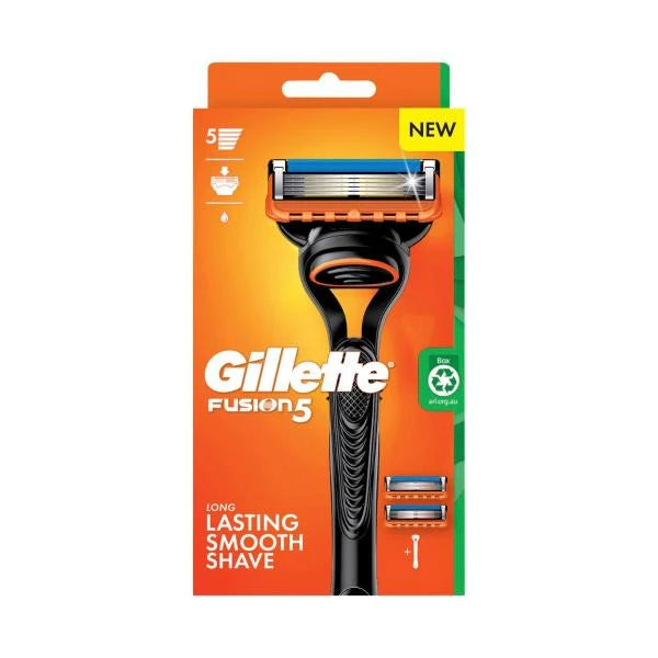 3 x Gillette Fusion Razor Handle +2 Blade | 1 Each Secondary image