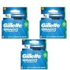 3 x Gillette Mach3 Turbo Razor Cartridge | 4 pack