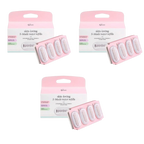 3 x Gem Skin-loving 5 Blade Razor Refills | 4 Pack