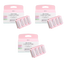 3 x Gem Skin-loving 5 Blade Razor Refills | 4 Pack