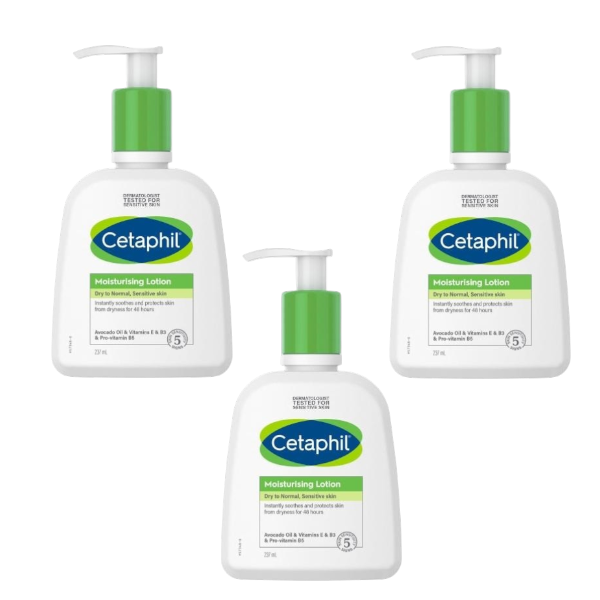 3 x Cetaphil Moisturising Lotion | 237mL