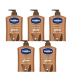 5 x Vaseline Moisturising Body Lotion Intensive Care Cocoa Glow | 750mL