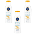 3 x Nivea Sun Sensitive Protect Spf50 Sunscreen Lotion | 200mL