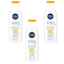 3 x Nivea Sun Sensitive Protect Spf50 Sunscreen Lotion | 200mL