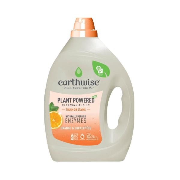 3 x Earthwise Laundry Liquid Orange & Eucalyptus | 2L