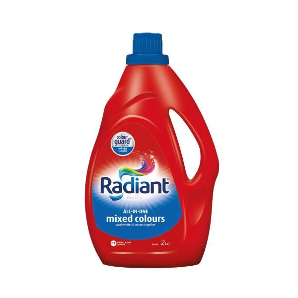 3 X Radiant Laundry Liquid All-in-one Mixed Colours | 2L