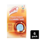 4 X Harpic Fresh Power Toilet Cleaning Tabs Original | 6 pack
