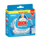 5 X Duck Fresh Discs Toilet Cleaner Marine Value 2x36ml | 72mL