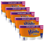 5 X Bulk Handee Ultra Double Length Paper Towel | 6 Pack