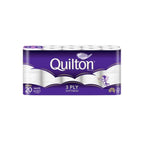 5 X Quilton 3 Ply Classic White Toilet Paper | 20 Pack