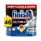 2 X Finish Ultimate Dishwasher Tablets Lemon | 46 Pack