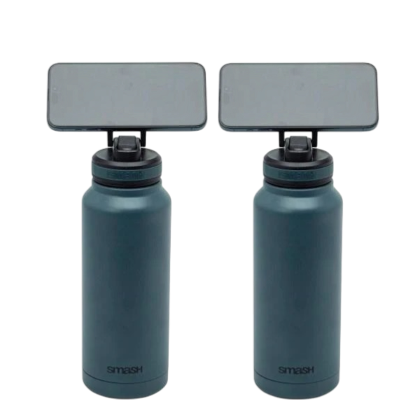 2 X Smash Double Wall Magnet Bottle | 1L