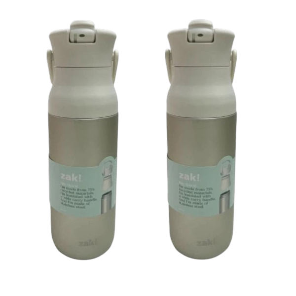2 X Zak Harmony Double Wall Stainless Steel Bottle 946ml | 1 each