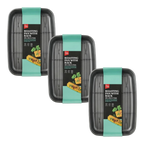 3 X Cook & Dine Roasting Pan With Rack | 1 Each
