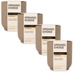 4 X Organic Choice Soy Candle Lemongrass 240g | 1 Each