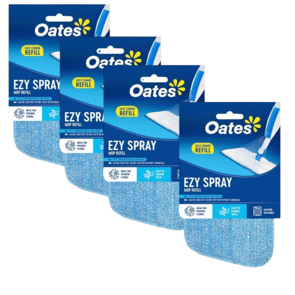 4 X Oates Ezy Spray Mop Refill | 1 each