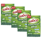 4 x Sabco Super Swish Xtra Wet Refill | 1 each