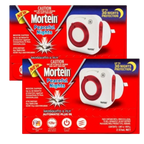 2 x Mortein Peaceful Nights Mosquito & Fly Control Primary | 2.57mL