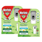 2 x Mortein Naturgard Multi-insect Automatic Fragrance Free Indoor & Outdoor Spray | 1 Pack