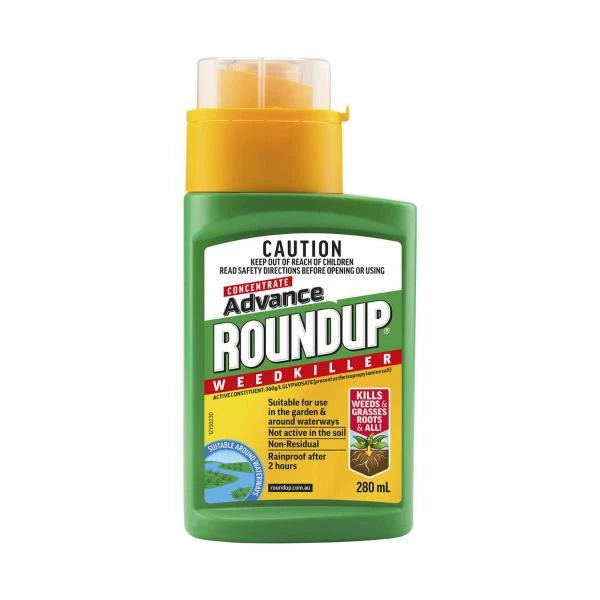 3 x Roundup Concentrate Advance Weedkiller | 280mL