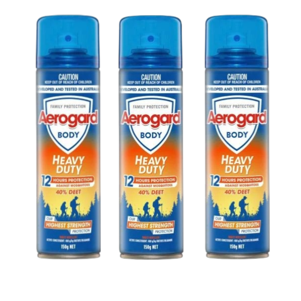 3 x Aerogard Extreme Protection 40% | 150g
