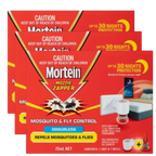 3 x Mortein Peaceful Nights Mosquito & Fly Plug Prime Pack | 25mL