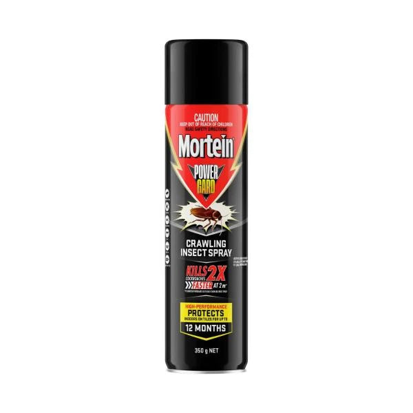 3 x Mortein Powergard Crawling Insect Surface Spray | 350g
