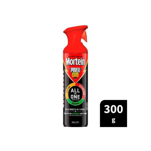 3 x Mortein Powergard All In One Insect Spray Eucalyptus | 300g
