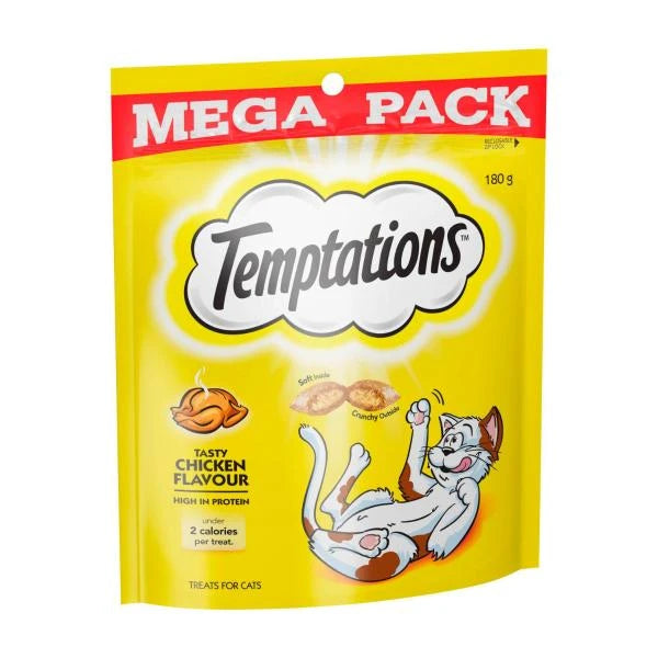 Temptations Cat Treats Tasty Chicken Flavour | 180g